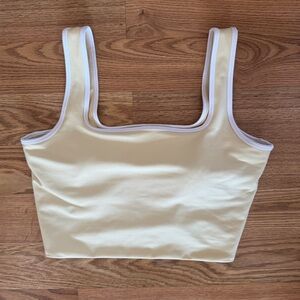 YPB by Abercrombie & Fitch sculptlux squareneck slim tank